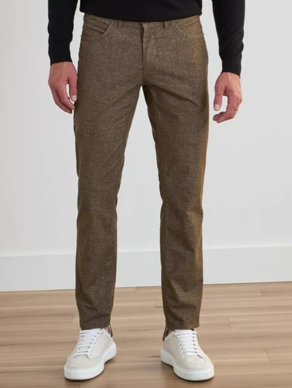 Brax Mens Wool Houndstooth Dress Pants Like New 32x29